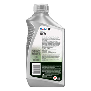 Mobil 1 ESP X2 Full Synthetic Motor Oil 0W-20, 1 Quart, Case of 6