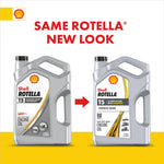 Shell Rotella T5 Synthetic Blend 15W-40 Diesel Engine Oil (1 Gallon, Case of 3)