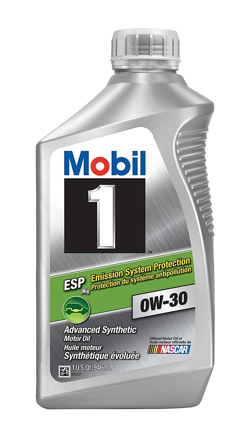 Mobil 1 121218-6PK ESP Motor Oil - 1 Quart (Pack of 6)