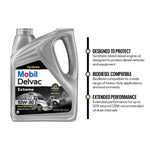 Mobil Delvac Extreme HD Full Syn Diesel Oil 10W-30, 1 Gal, Case/4