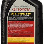 Toyota 00279-000T4 Automatic Transmission Fluid, 192 Ounces, 6 Pack